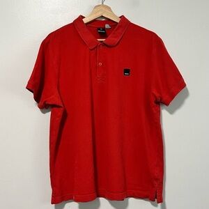 Bench Red Polo Shirt XL Men’s Classic Cotton Short Sleeve Preppy Casual
